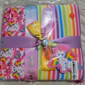 Lisa Frank Angel Kitty Stripe Ruffled Luxette Patoo